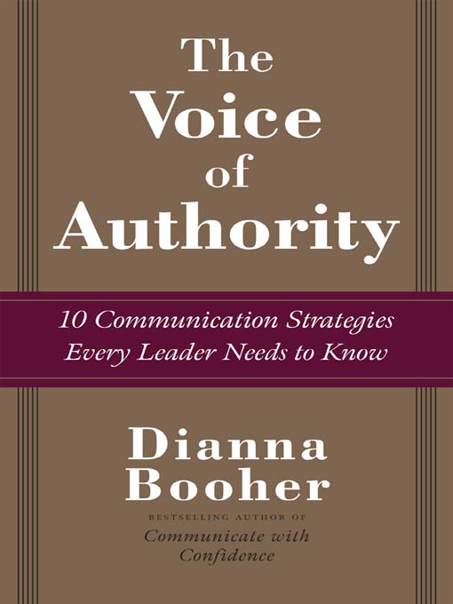 Cover image for The Voice of Authority